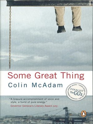 cover image of Some Great Thing
